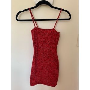 H&M cheetah print bodycon dress!